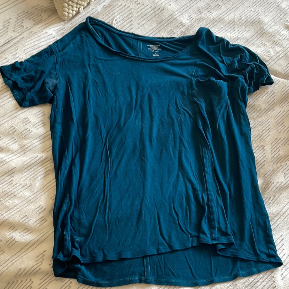 Teal comfy lounge tee